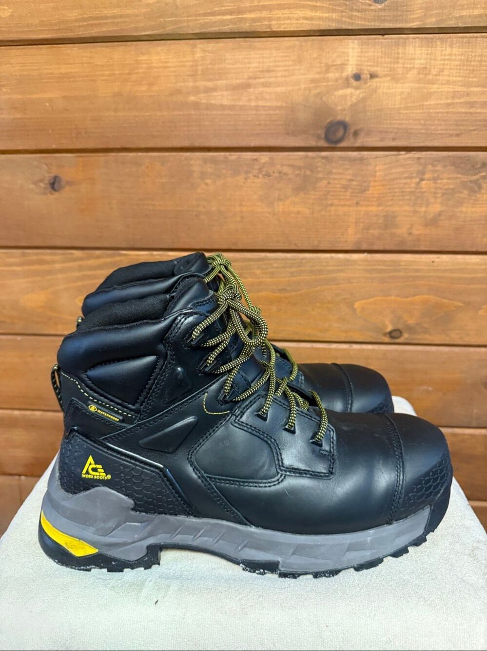 ACE Redrock Work Boots 6-inch shaft, composite toe waterproof Sz 11 Men’s - Picture 2 of 8